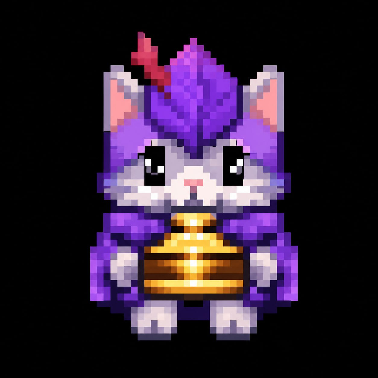 Solcat pixel cat